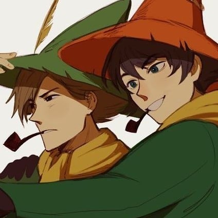 "Snufkin y joxter"