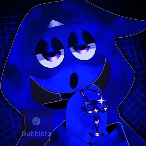blue
