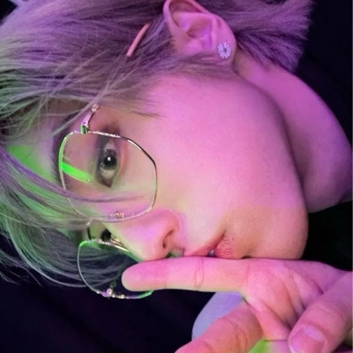 He