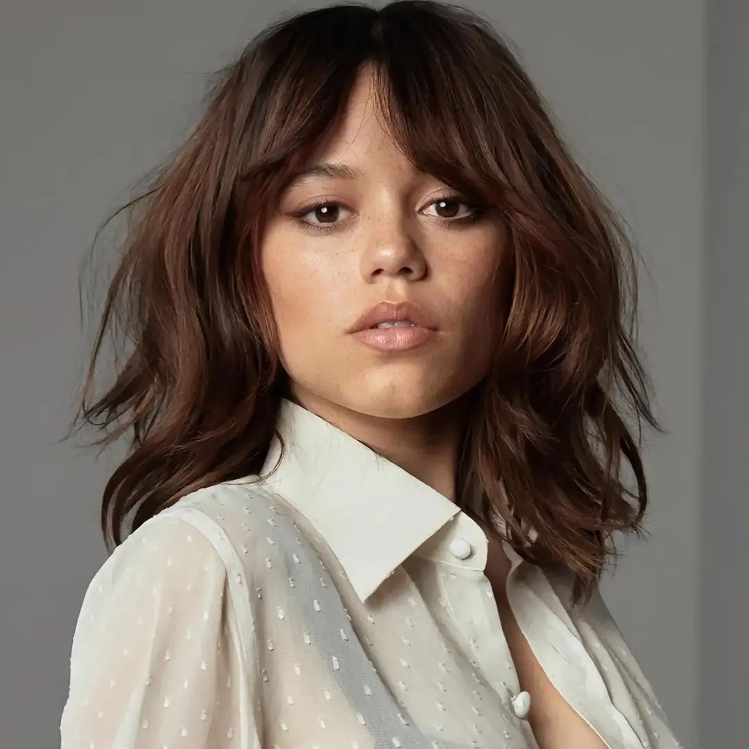 Jenna Ortega is a high school student