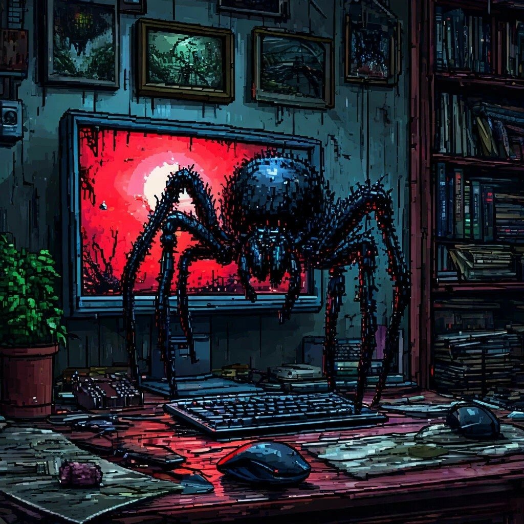 horror  spiders