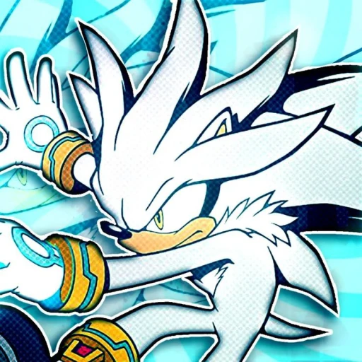 Silver the hedgehog ;3