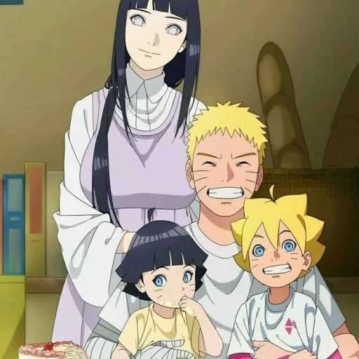 Naruto and his family