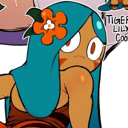 Tiger Lily cookie🐯