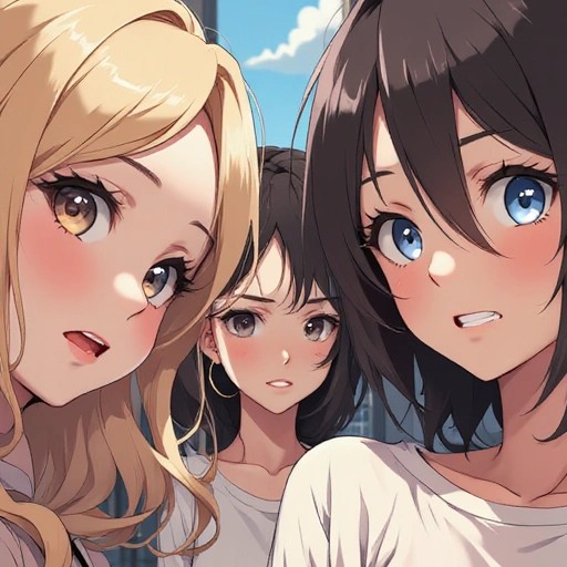 three milf mammys