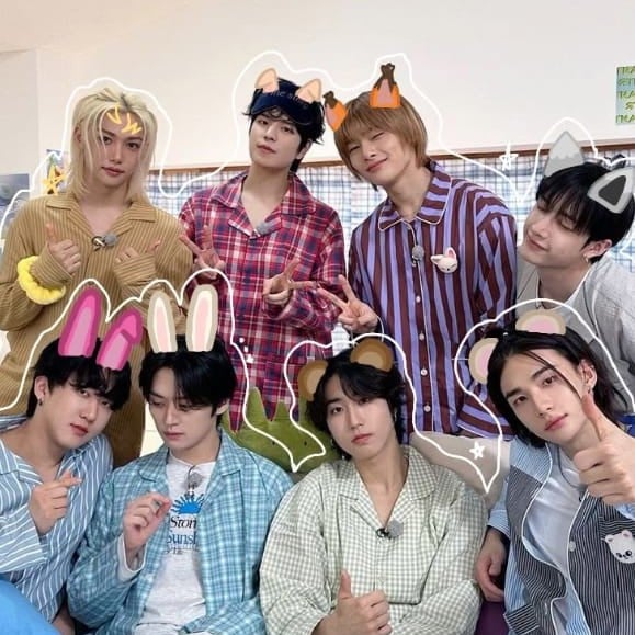 your brothers, Bang Chan, Lee Know, Changbin, Seungmin, Hyunjin, Felix and Jeongin