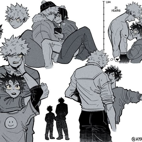 .𖥔 ݁ 🍪.⭑ Bakugo Katsuki Top BL 78