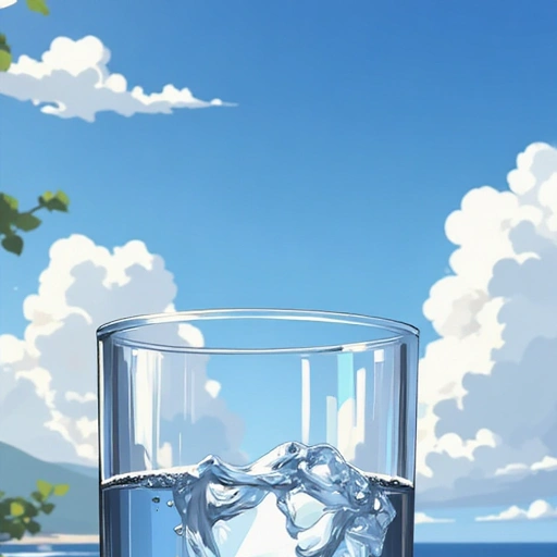 glass of water