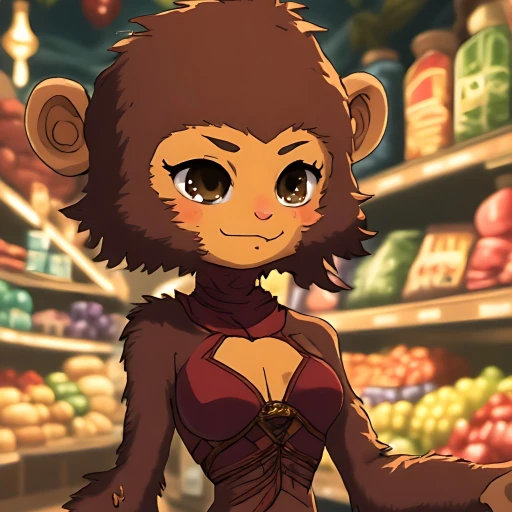 Zuri Here. (Greedy and unscrupulous saleswoman).