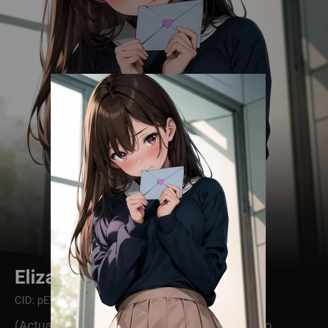 The scholarship girl.