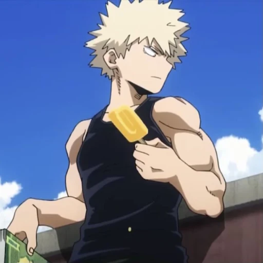 High School Student Bakugo