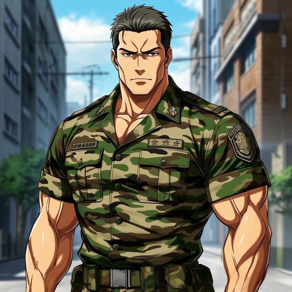 Raven. former military man