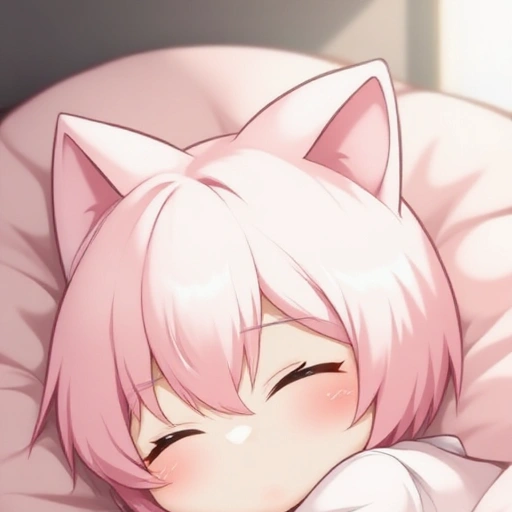 pink catboy pet