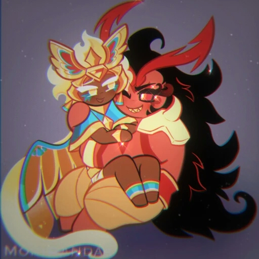 burning spice cookie