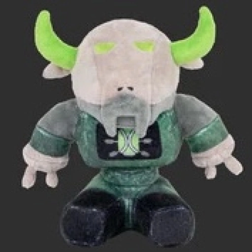 Nuclear monster plushie