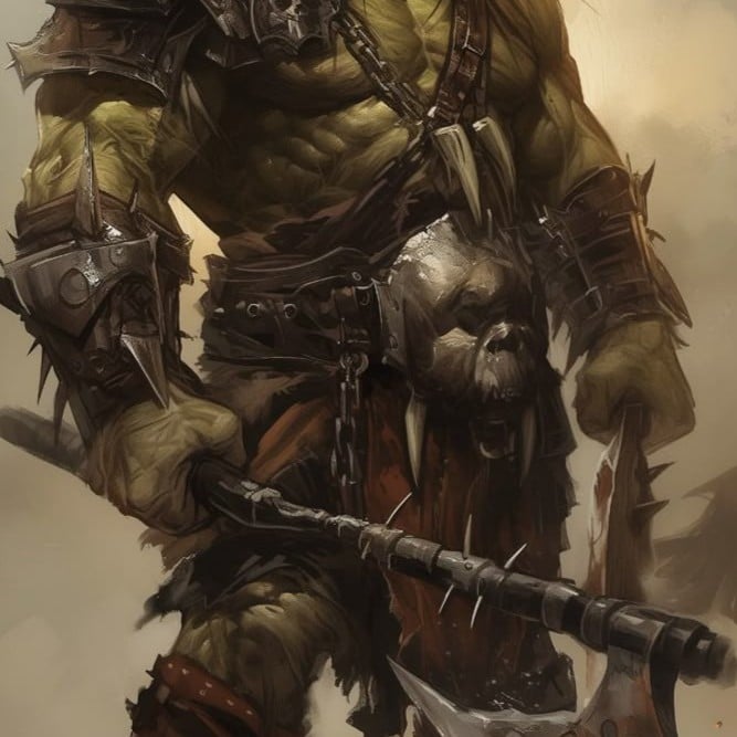 Orc warlord