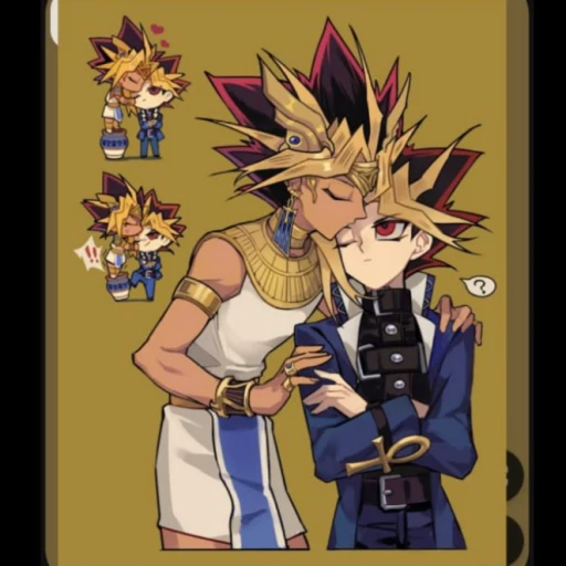 (Pharaoh Atem) and Yami