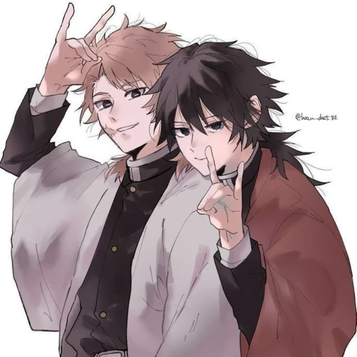 Giyuu and Sabito
