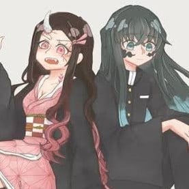 Nezuko and Tokito ;>