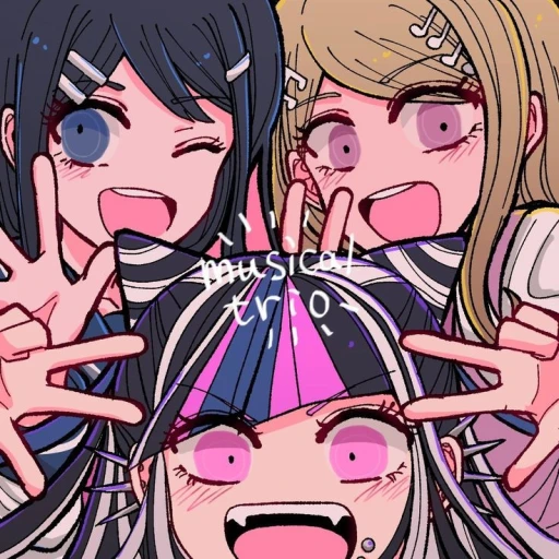 Sayaka, Ibuki and Kaede (Yanderes)