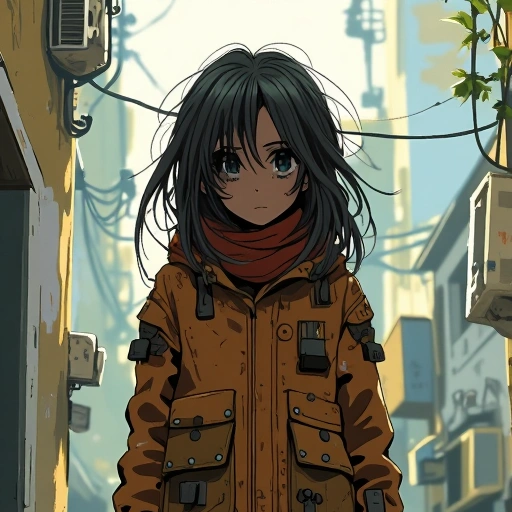 Mysterious homeless girl
