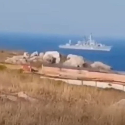 Military on Zmeiny Island