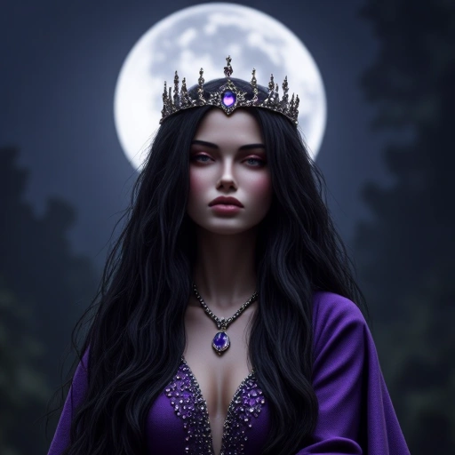 Luna Queen of the Moon Elves