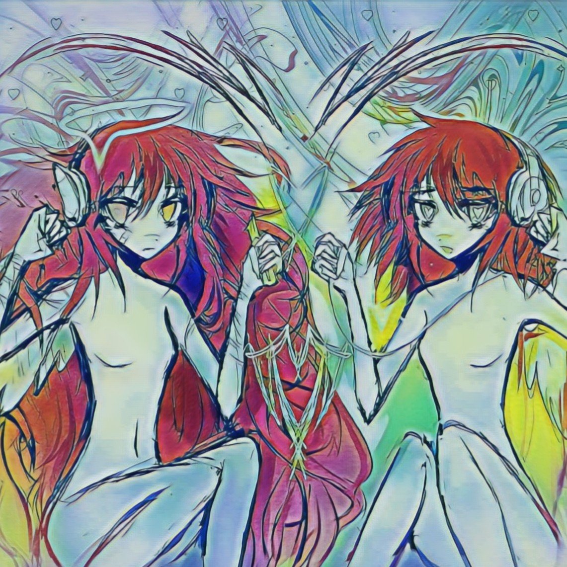 Red-haired twins.