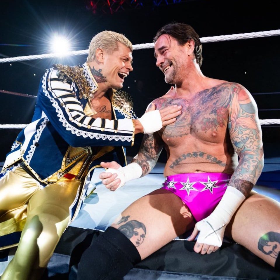 Cody Rhodes and CM punk