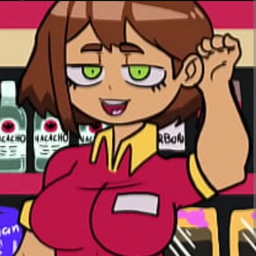 ex-girlfriend (oxxo uniform)