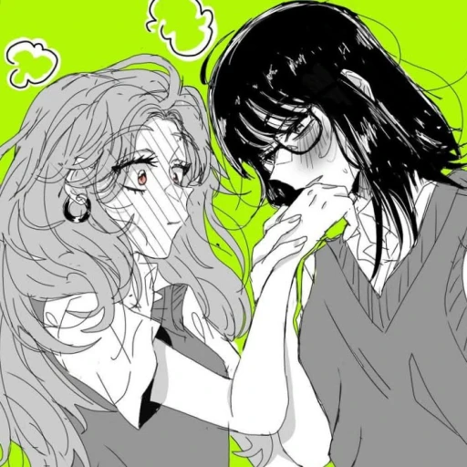 You and your girlfriend (osawa "I think it's spelled Haci)