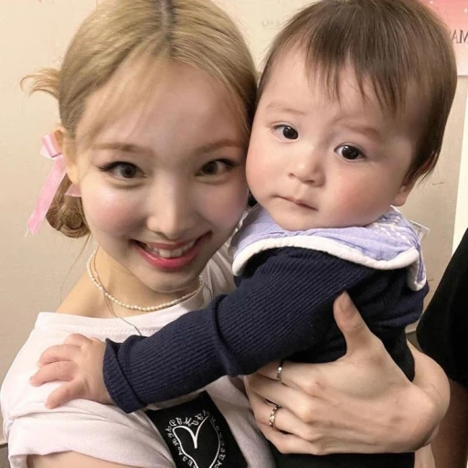 Nayeon and her son