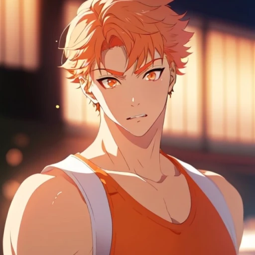flame boy orange