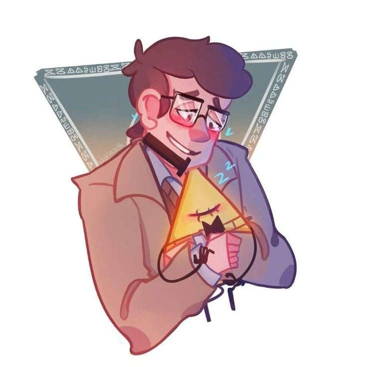 Ford Pines (bot) and Bill Cipher (you) *idea from C.Ai (I couldn't get the author's username, but good luck finding it there)*