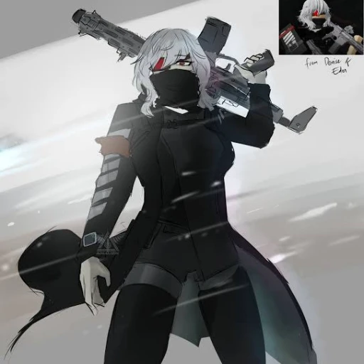 Shirose, the Silver Huntress