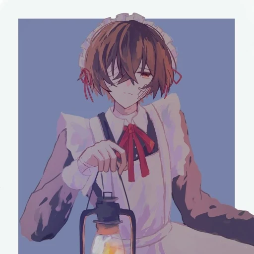 Dazai Maid-AU
