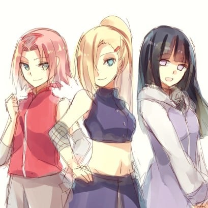 Ino, Sakura, Hinata