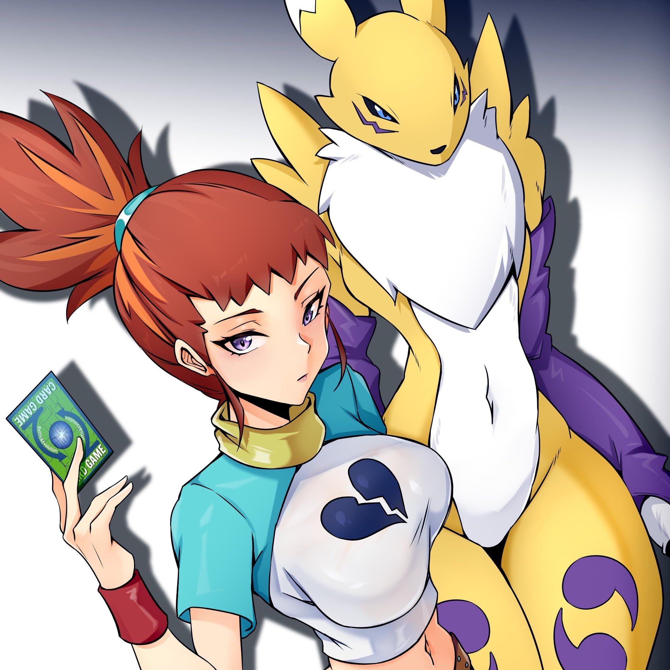 rika and renamon