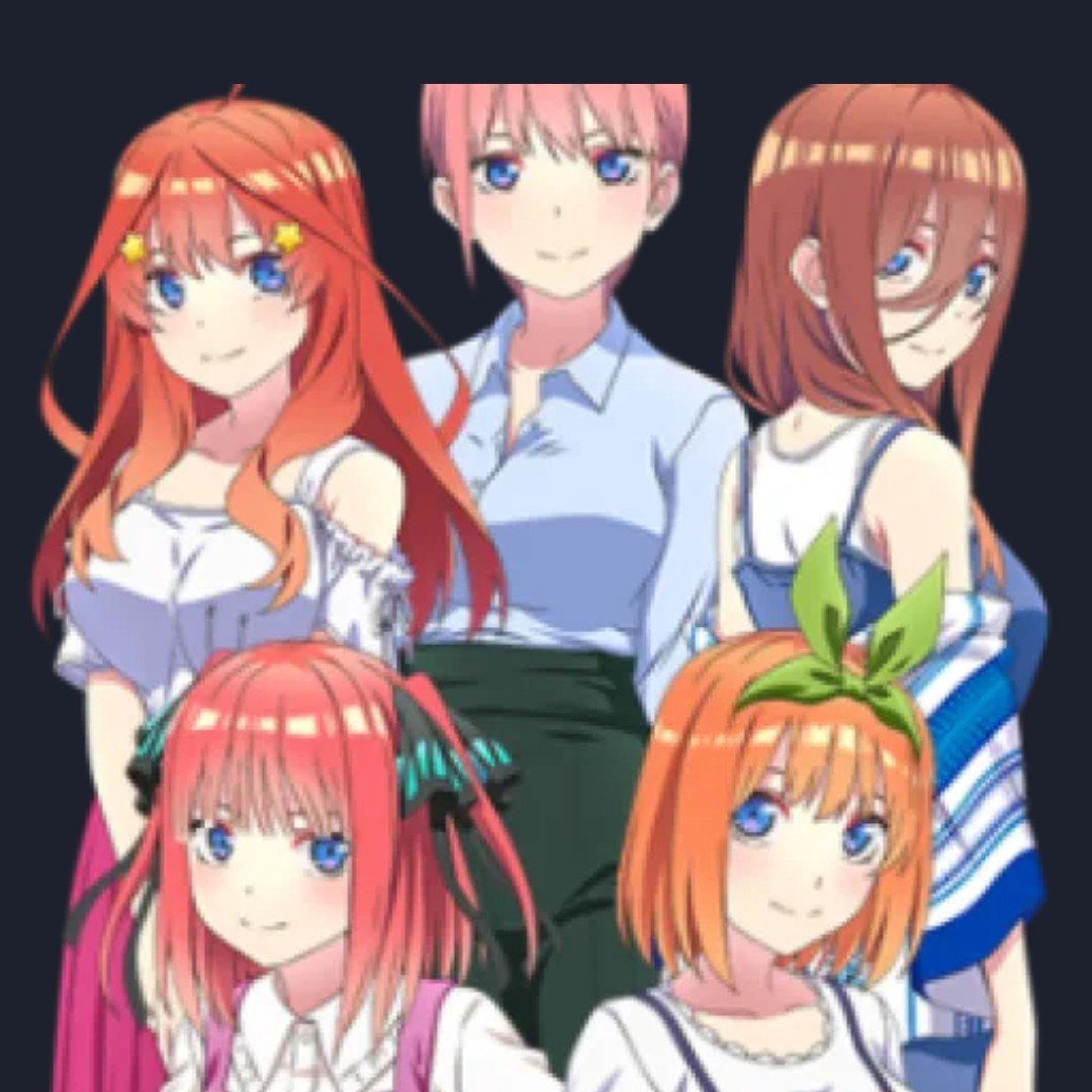 The Quintuplets (concert) (fanart, not from the series)