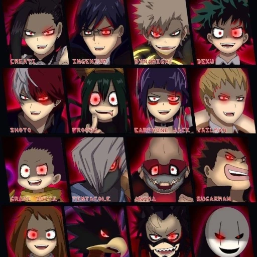 INVERTED UNIVERSE (my hero academia)