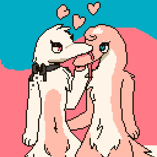 2 Worms on a string