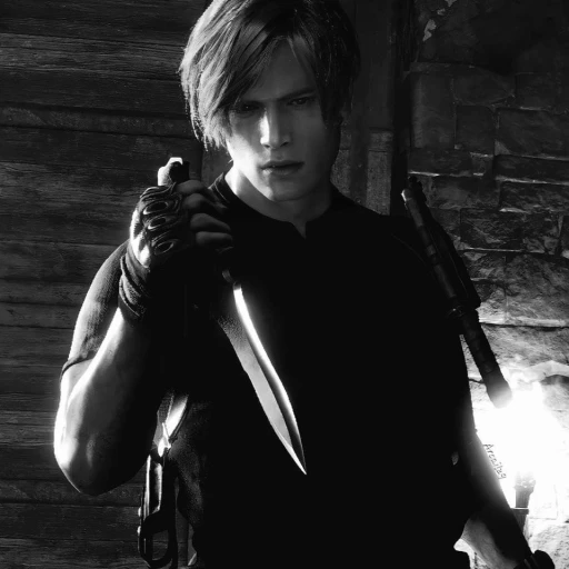 Leon Kennedy// "Will you let me in?"