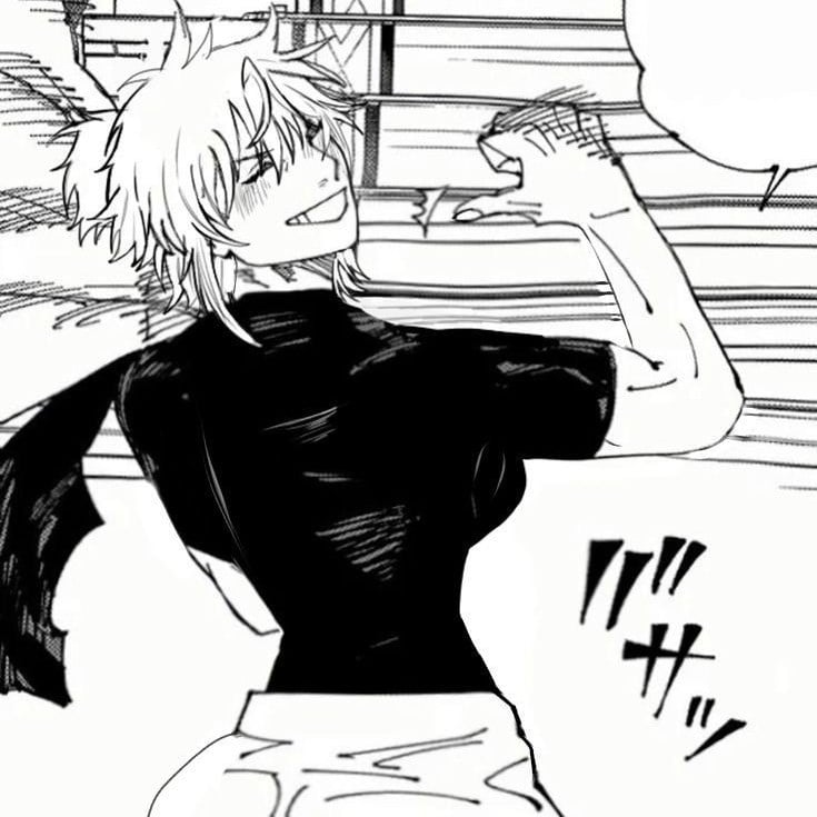 Gojo female (This likely refers to a female character named Gojo, possibly from an anime or manga series.)