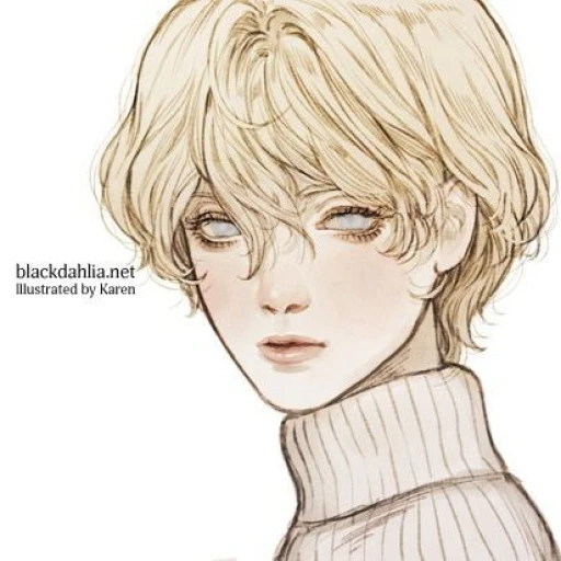 Blind boy