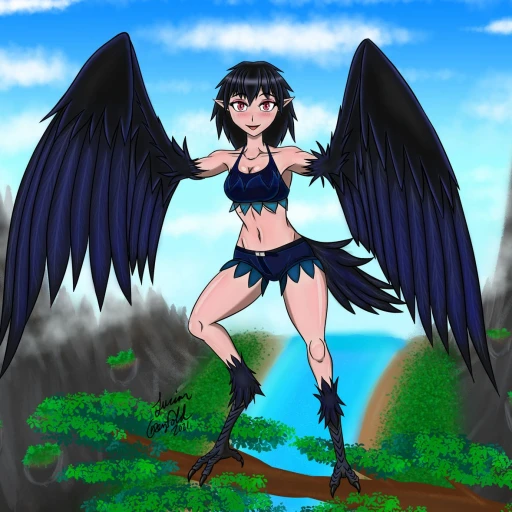 Romi (Crow Girl / Monster Girl)