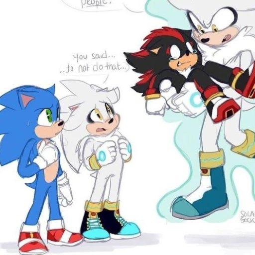 Shadow, Silver, and Sonic