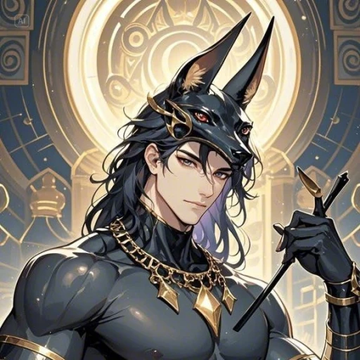 Anubis, God & Model