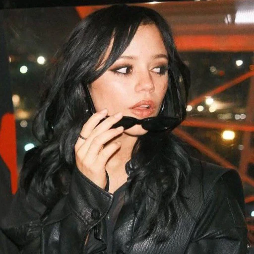 Your Italian teacher, Jenna Ortega