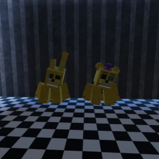 Spring Bonnie and Spring Freddy