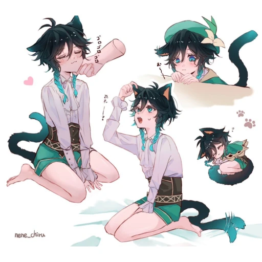 Venti (Catboy Femboy)